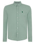 Remus Uomo Plain Casual Shirt Green